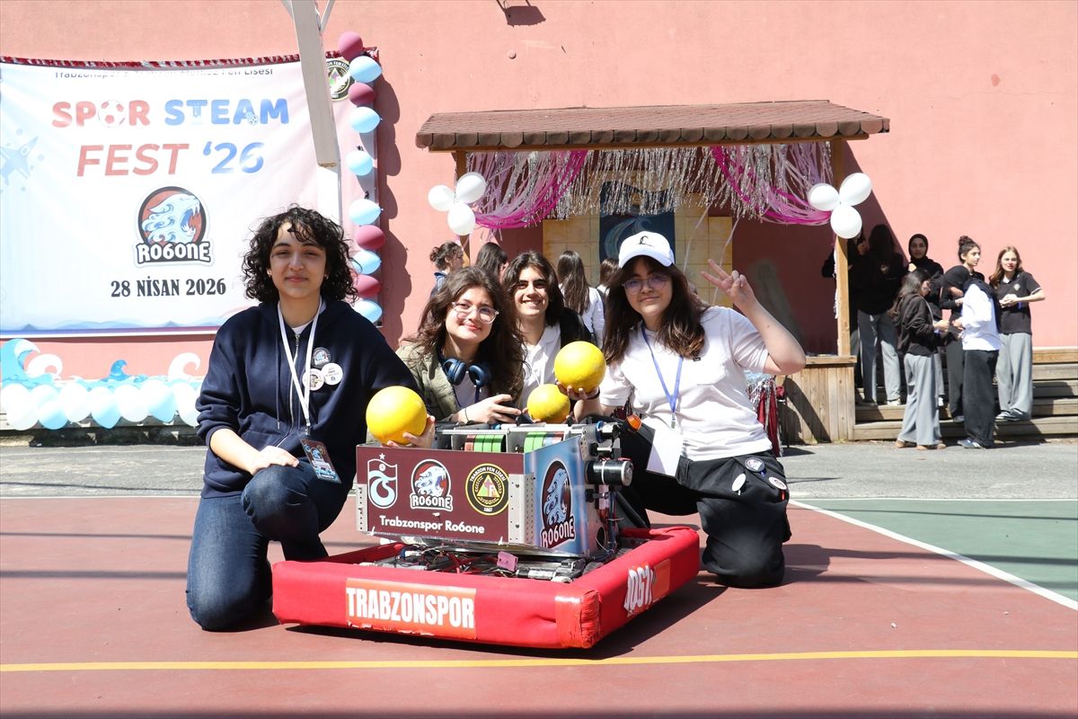 Trabzon’da lise öğrencileri Spor STEAM Festivali 2026’da bir araya geldi
