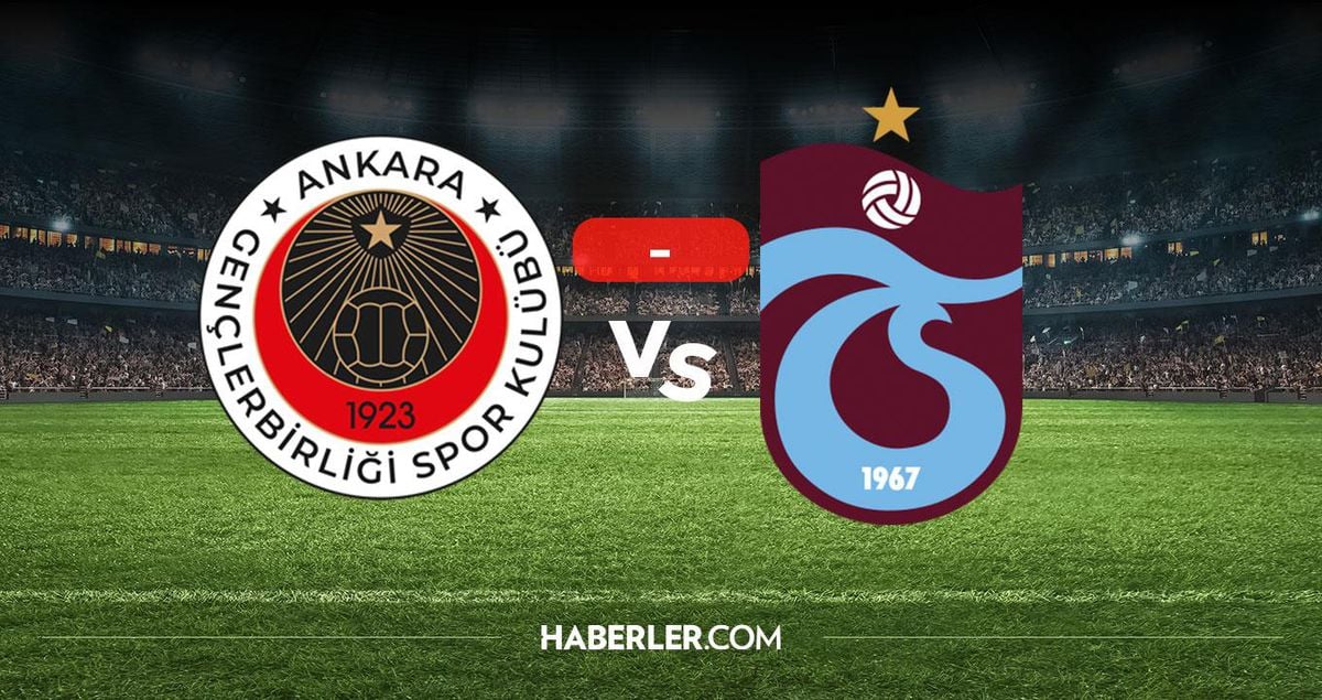 Gençlerbirliği Trabzonspor maçı kaç kaç? MAÇ SONUCU! Gençlerbirliği Trabzonspor golleri kim attı, canlı maç anlatımı!