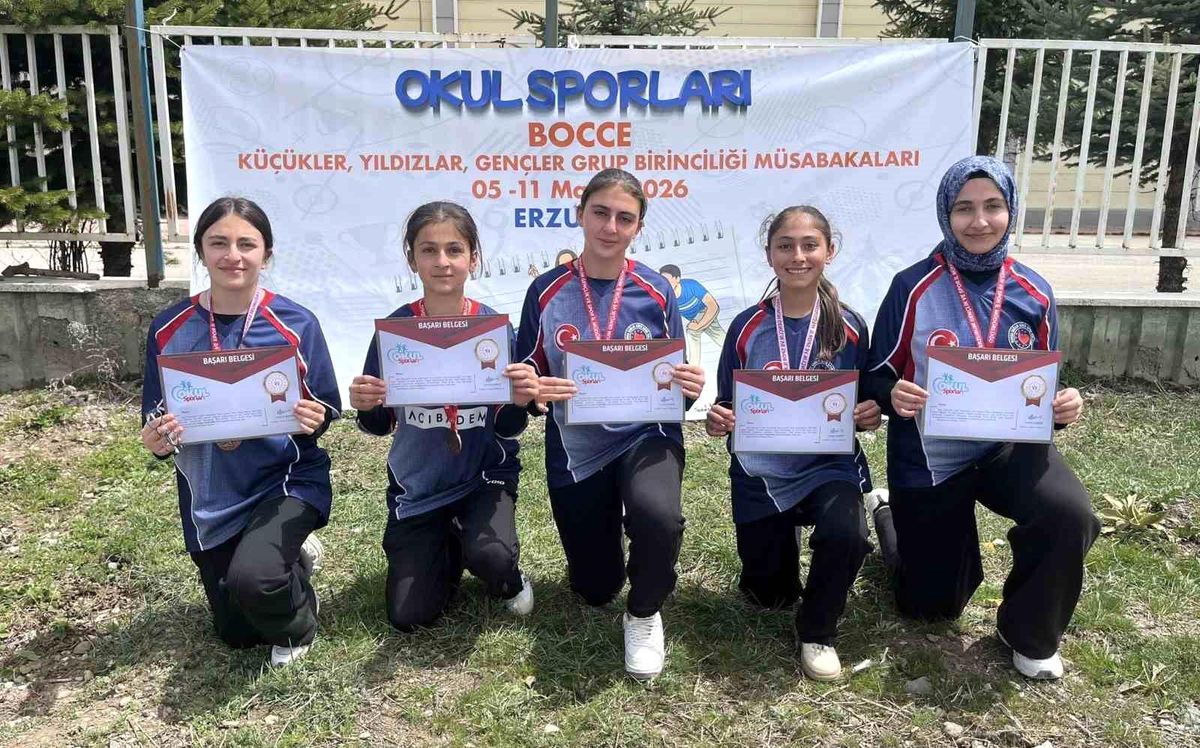 Gökçedere Ortaokulu Yıldız Kız Bocce Takımı Türkiye Şampiyonası’na Katılmaya Hak Kazandı
