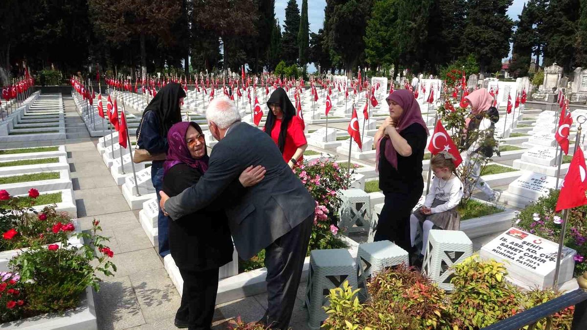 Trabzon’da Kurban Bayramı’nda Şehitlikte Duygusal Anma Programı